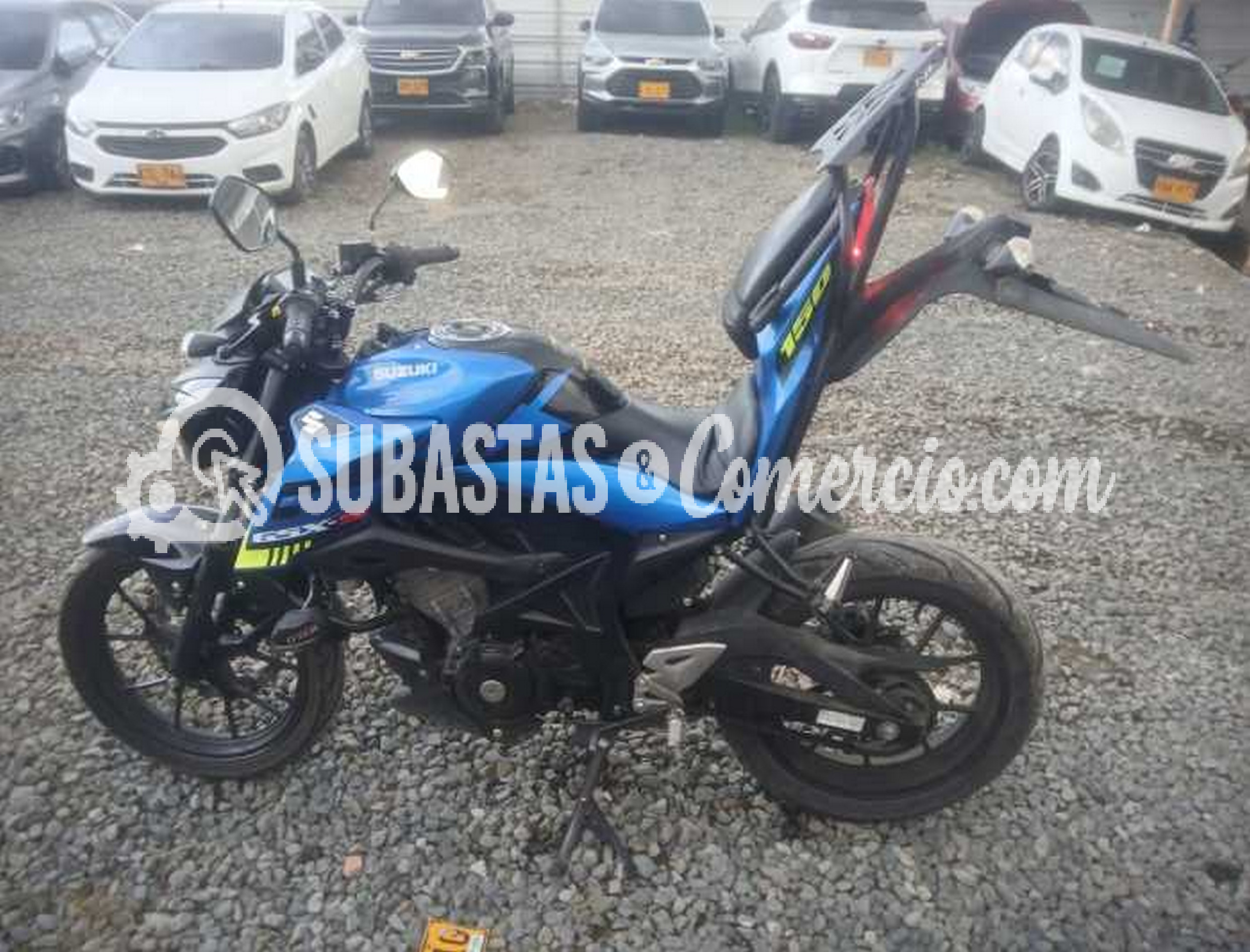 Motocicleta Suzuki Gsx-s150 Mod.2023 -Daños Placa - HII11G